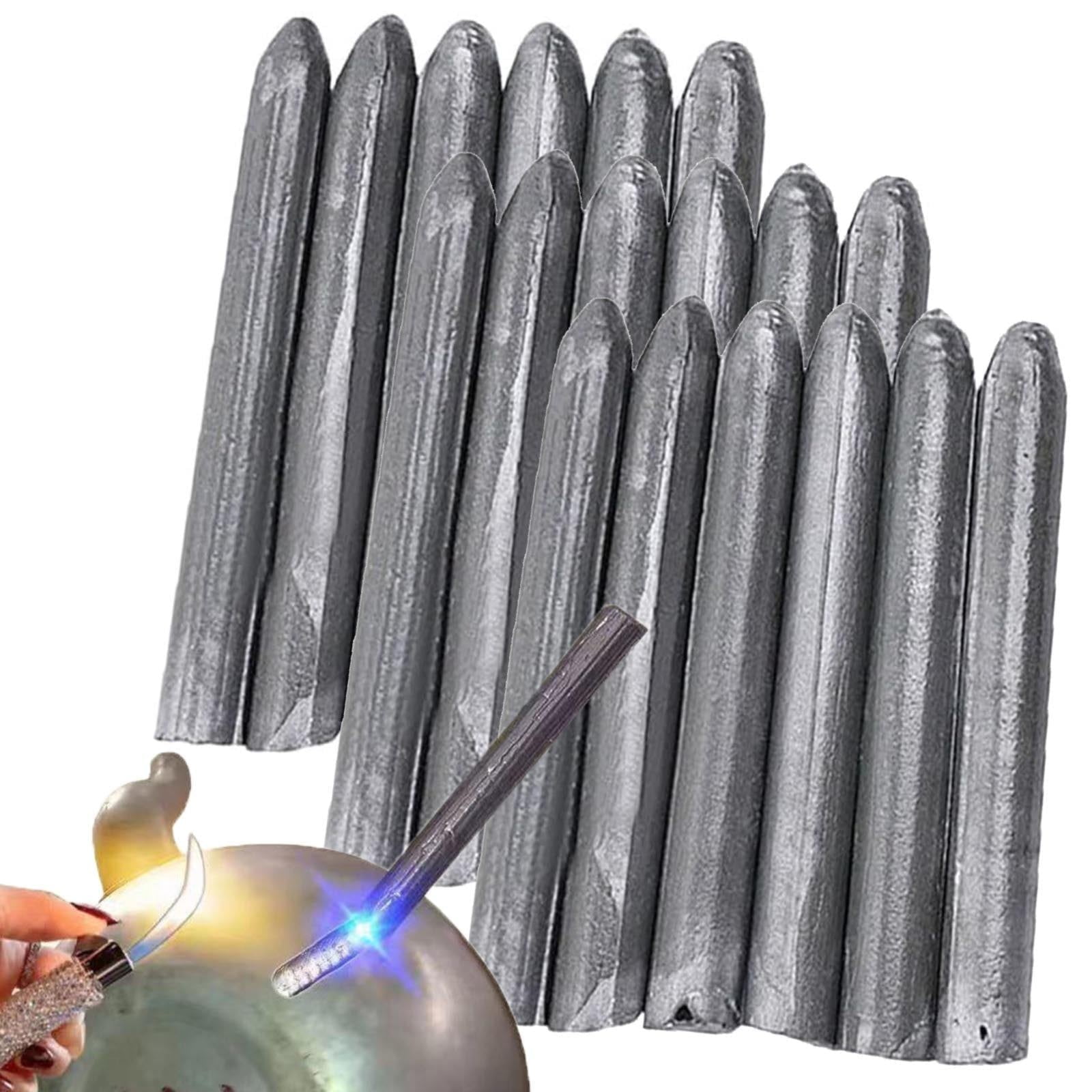 18PCS Low Temperature Universal Welding Rod,Easy Welding Aluminium Brazing Rods,Brazing Rods with Flux,Low Melt Solder,Universal Welding Wire,Stainless Steel Welding Rods,Universal Welding Sticks
